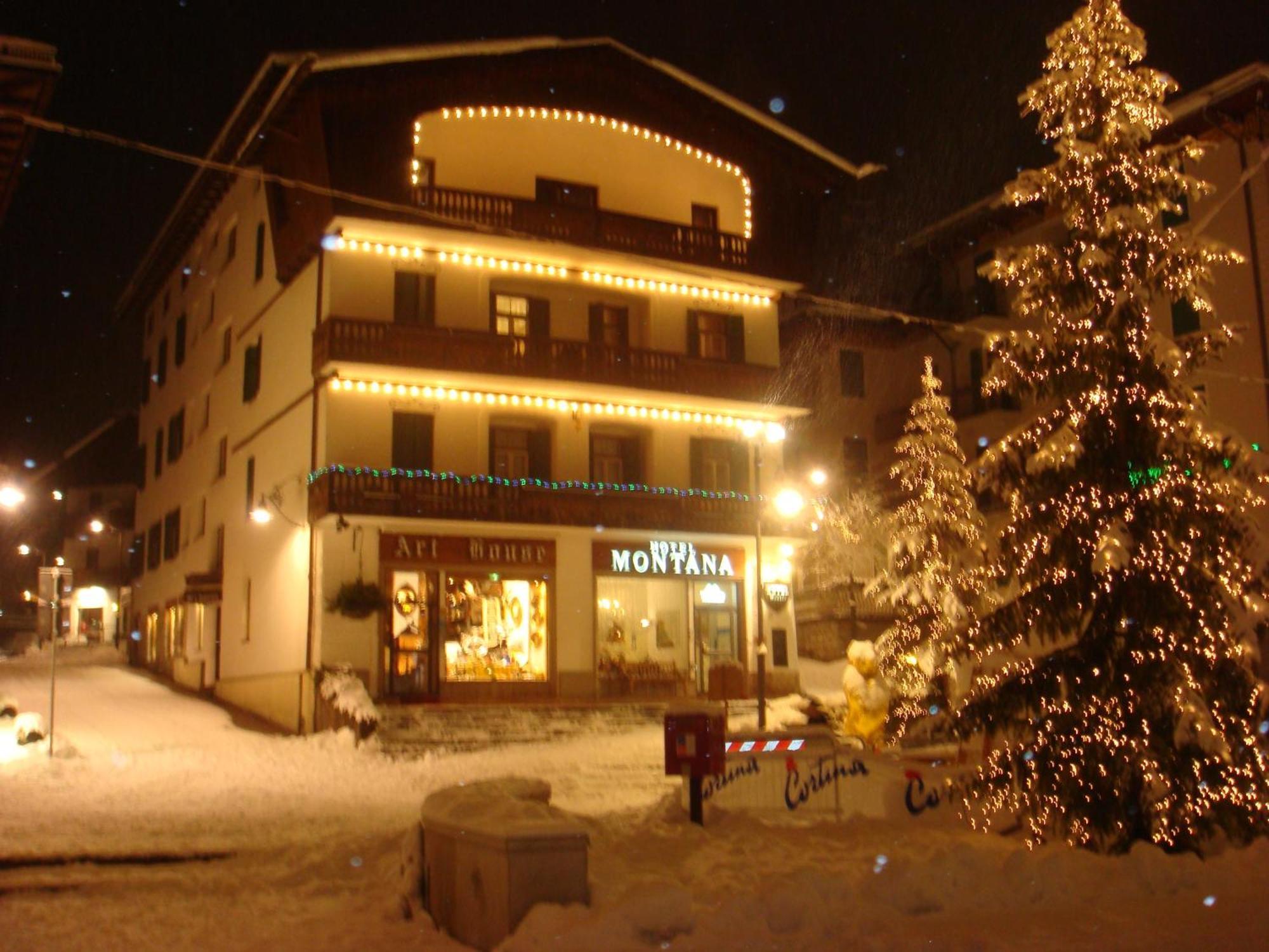 Hotel Montana- ricarica auto elettriche Cortina dʼAmpezzo Esterno foto