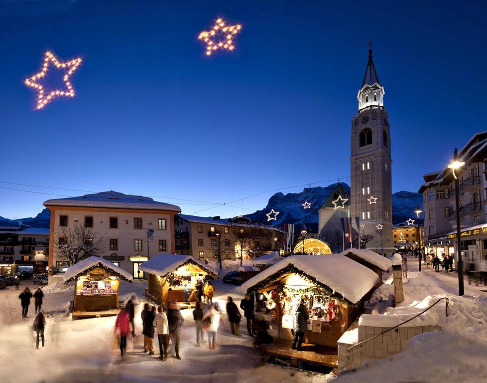 Hotel Montana- ricarica auto elettriche Cortina dʼAmpezzo Esterno foto